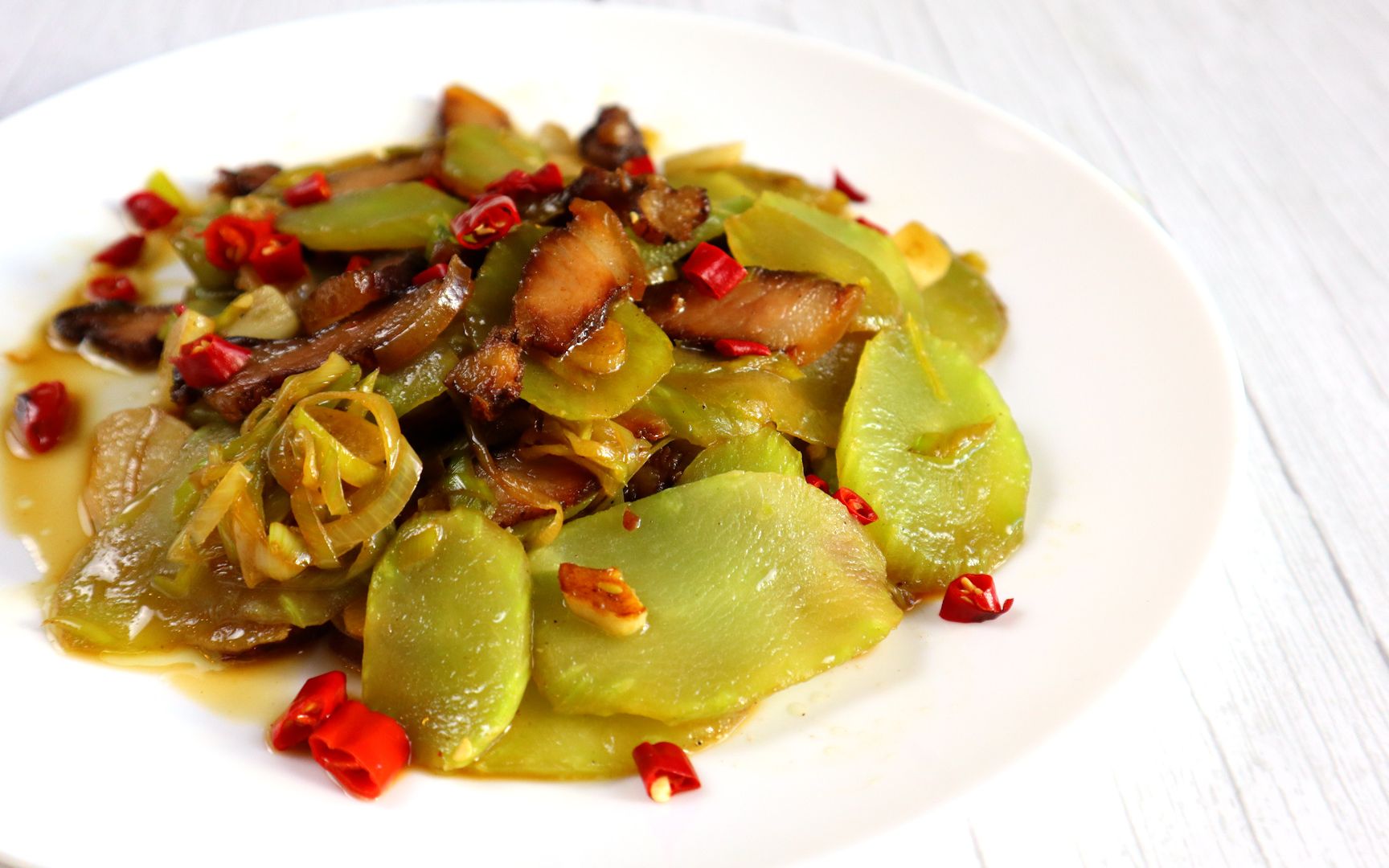 炒腊肉 | 我的一天吃什么 | 腊肉原来可以这么好吃 | 在家自制下饭菜