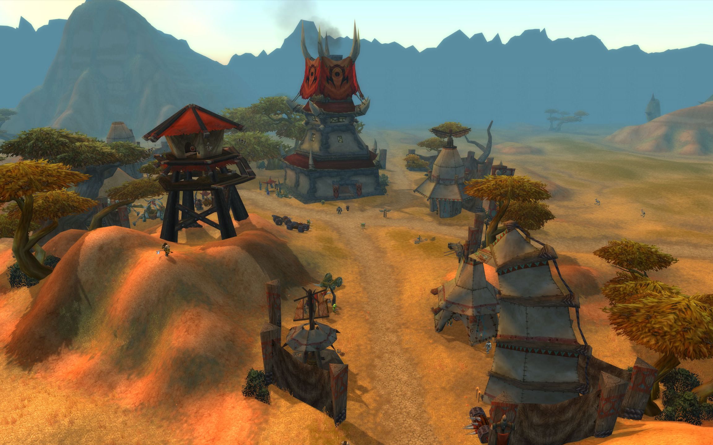 魔兽世界wlk战士 贫瘠之地奔波 l12-14