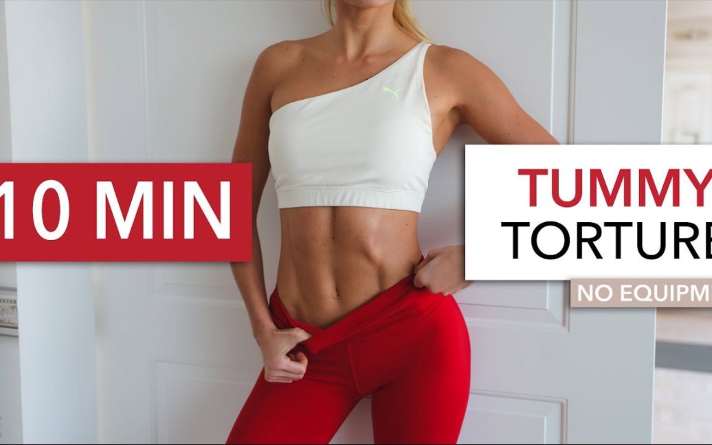 打照完美身边!10分钟马甲线练习