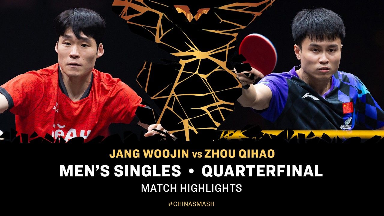 张禹珍Jang Woojin vs周启豪Zhou Qihao _ MS QF _ #ChinaSmash 2026