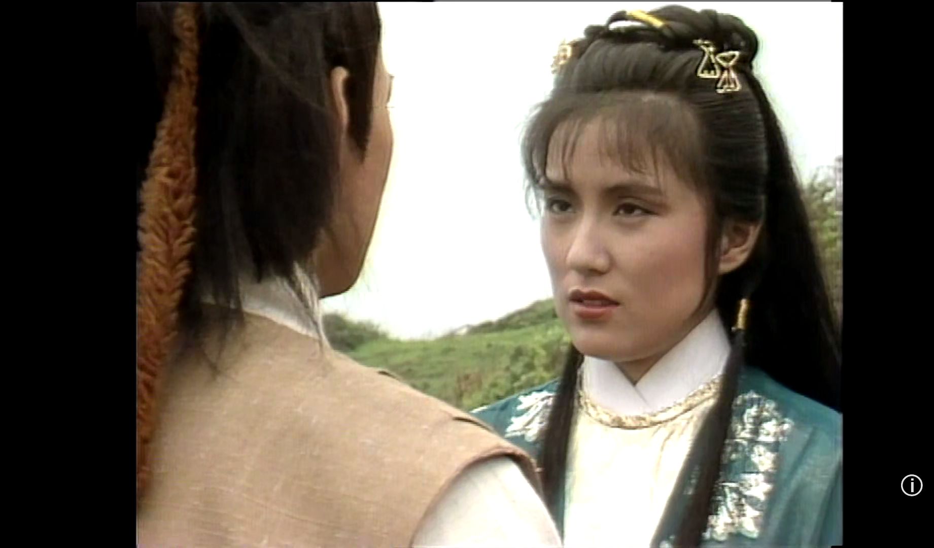 华筝劝郭靖去找情敌黄蓉,哭着跟郭靖告别,可惜不是你太应景了