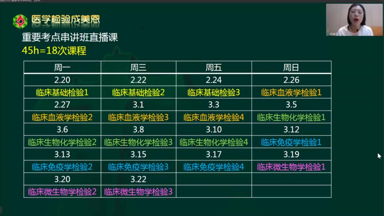 [图]2024成美恩医学检验技术（临床检验基础_免疫_血液_微生物_生物化学_寄生虫）知识点串讲班-临床基础