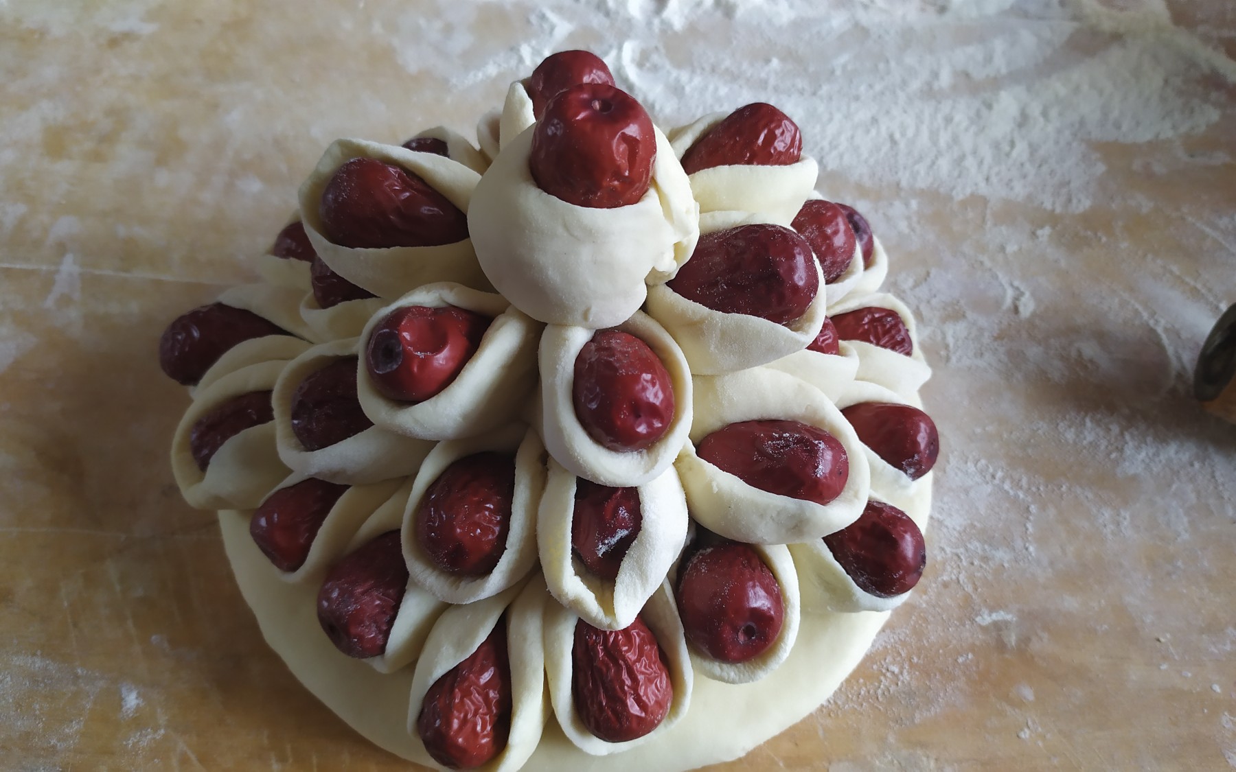 活动  【馒头】妈妈做的枣山