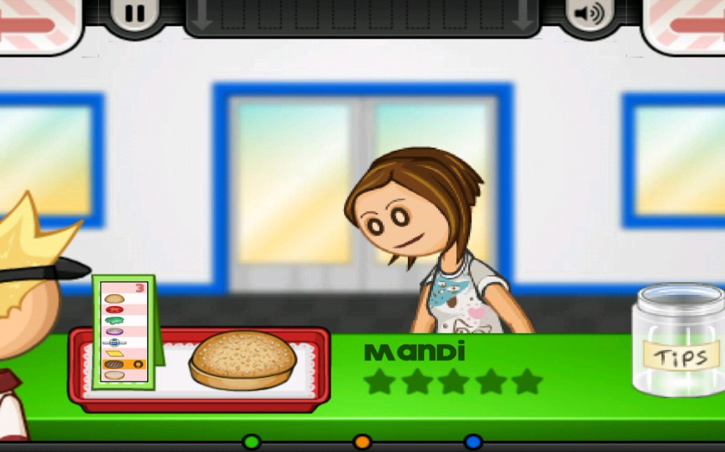 【老爹汉堡店】你看她笑得多开心啊!