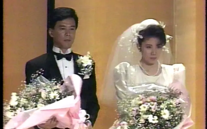 030416「銀杯 森進一 森昌子 結婚式 披露宴 引出物 昭和61年（1986）10月