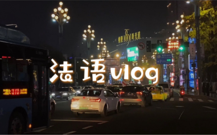 【法语vlog】川外法语大二菜渣「L㩯nie日常vlog」|庆生和吃烧烤|在南岸在南滨路|在川外的一周|重庆夜景|这一周天气都好棒!哔哩哔哩bilibili