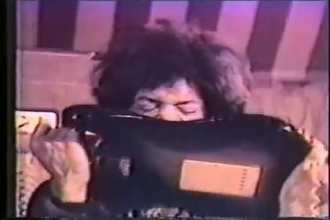 [图]牙弹琴 Jimi Hendrix 珍贵现场 Hey Joe & Purple Haze