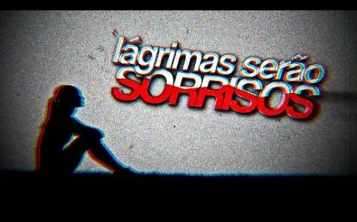 [图]LÁGRIMAS SERÃO SORRISOS | TIPOGRAFIA