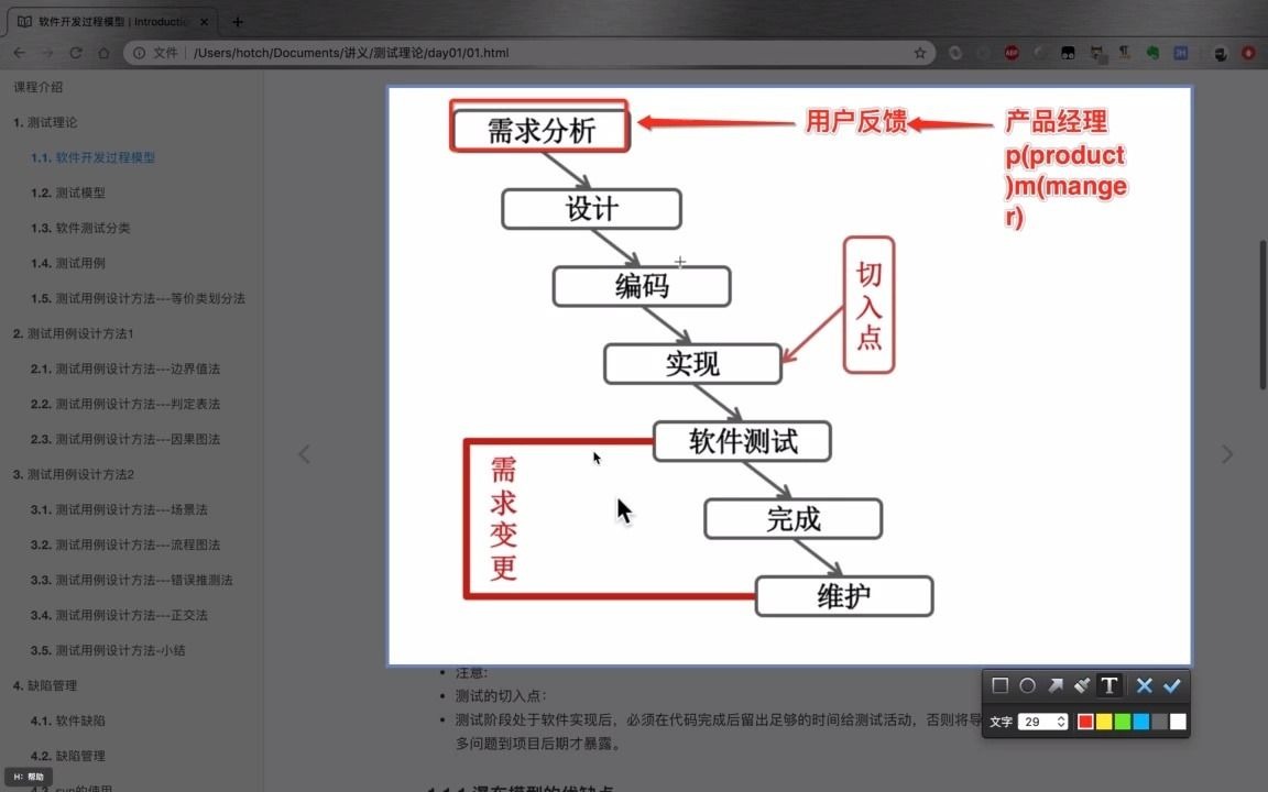 03软件开发过程模型瀑布模型【掌握】哔哩哔哩bilibili