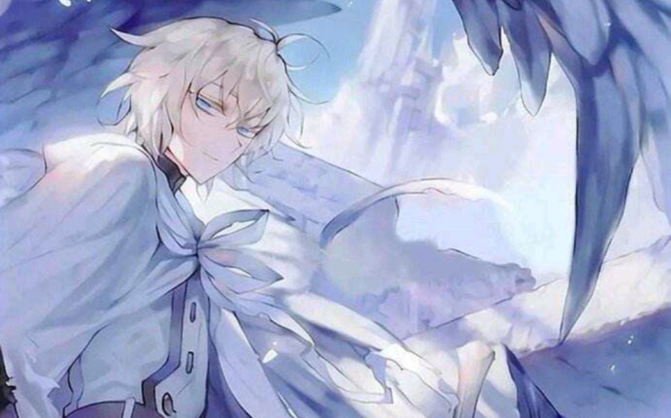 终结的炽天使 米迦尔小天使 原来在小时候就已经那么温柔了 谁舍得