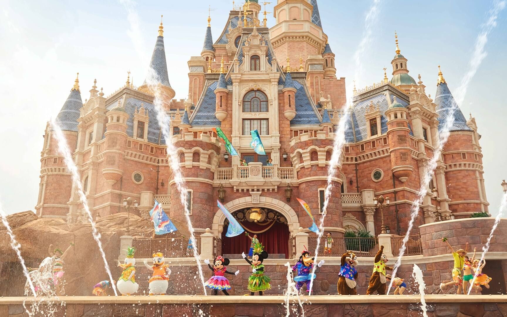 【上海迪士尼】"夏日狂欢节"城堡秀·完整剪辑版