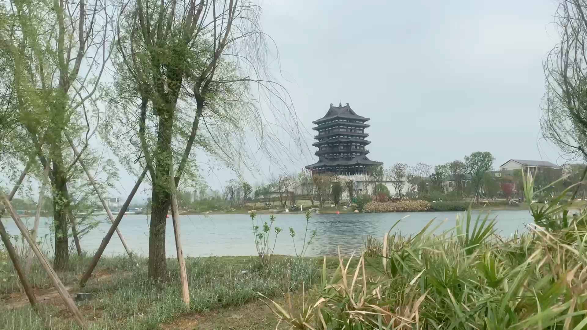 东安湖,风景美不胜收啊!