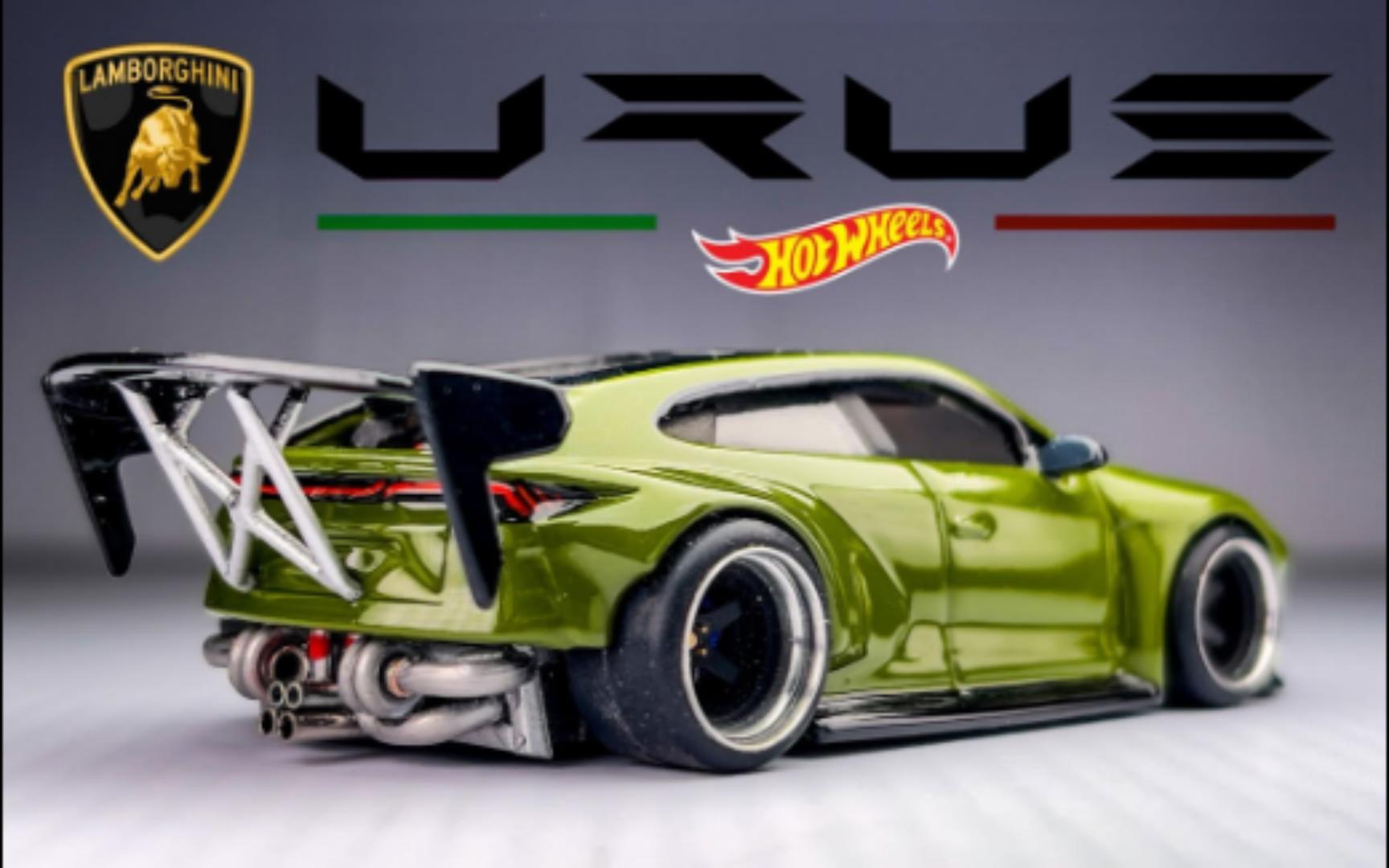 jdp改造风火轮 - 宽体兰博基尼 urus 双涡轮低趴 - jakarta diecast