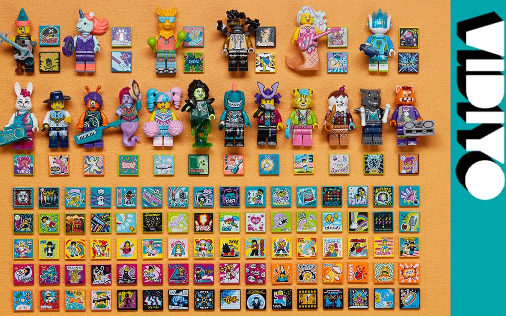 【乐高】 积木与拼图:第21 期 乐高人仔lego vidiyo盲盒