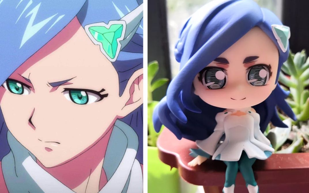 是魔鬼吗?刚打开箱子手办就掉地上 星游记笛亚q版手办