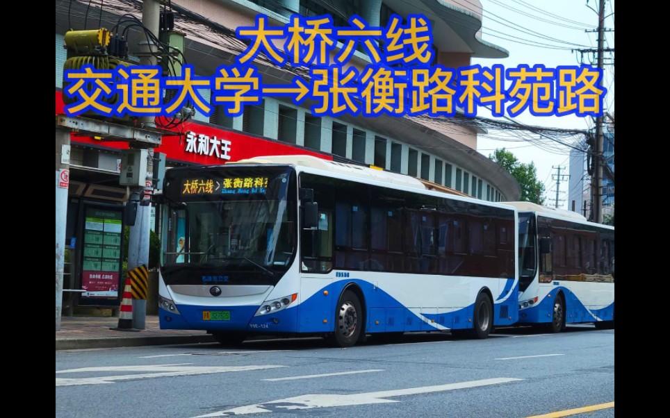 【llpov004】运营实录～浦东杨高公交大桥六线y0e(交通大学→张衡路
