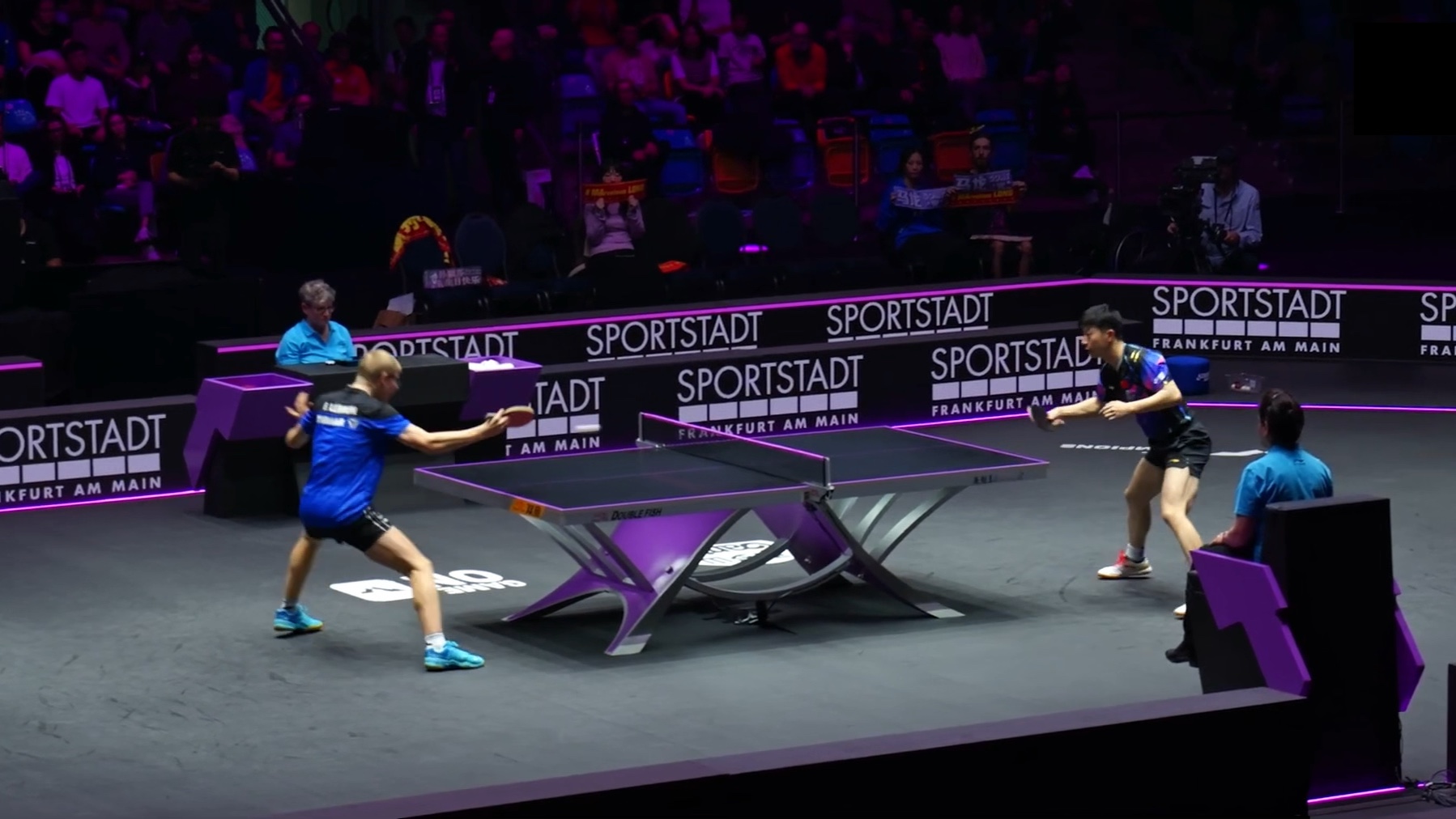 带你感受乒乓球现场真实的球速有多快!