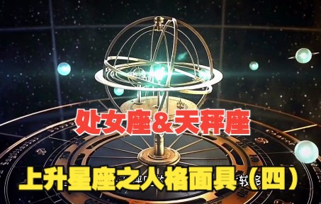 上升星座之人格面具(四)——处女座&天秤座哔哩哔哩bilibili