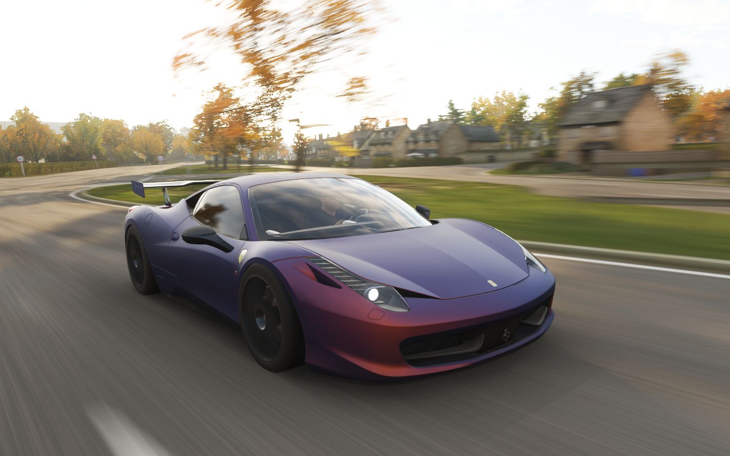 【地平线4_新手试车】法拉利-中后置4.5升8缸发动机——458 italia