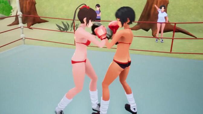 女子拳击游戏:比基尼大战2