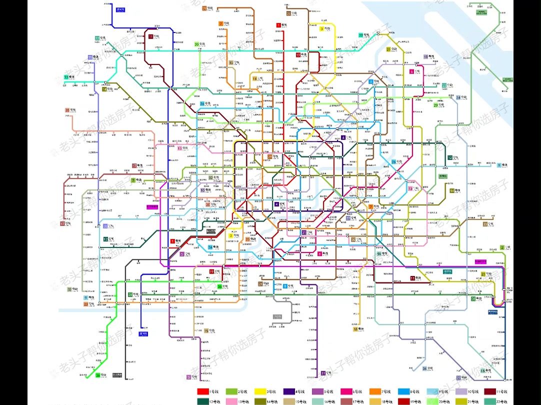 上海轨交规划高清图,需要的评论区扣666哔哩哔哩bilibili