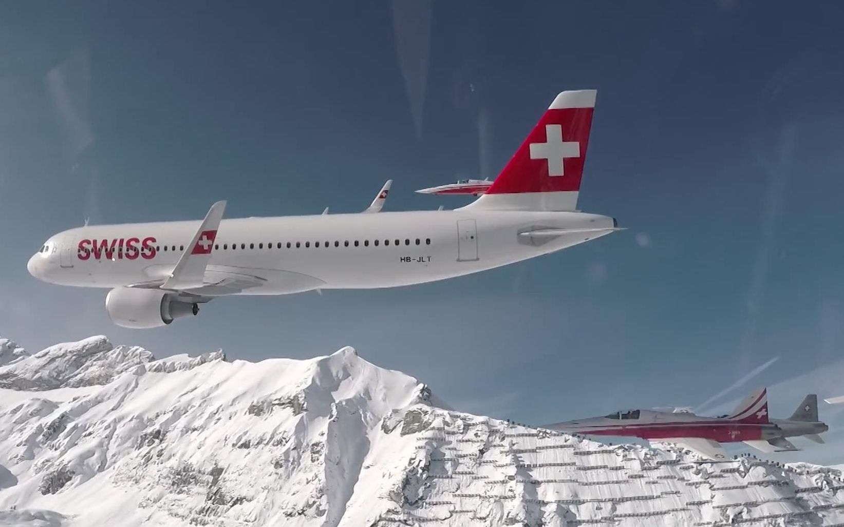 【航空精品】SWISS瑞士航空 空客A320编队飞行表演 精彩瞬间哔哩哔哩bilibili