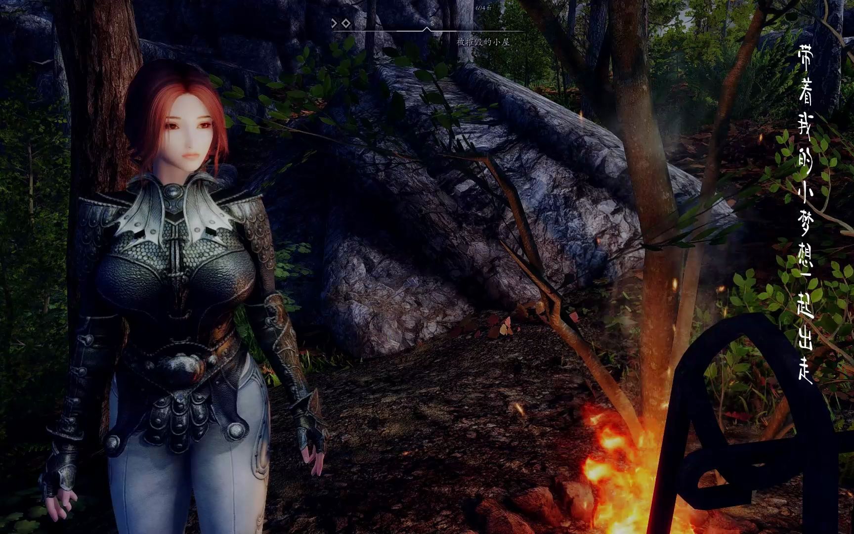 【少女卷轴2022】上古卷轴5重制版 绝美人物全时间展示,500gb终极好看