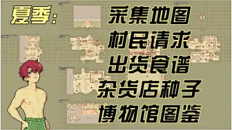 下载视频: E03 夏季：采集地图+村民请求+出货食谱+杂货店+博物馆【Fields of Mistria米斯特利亚农场】自翻中字