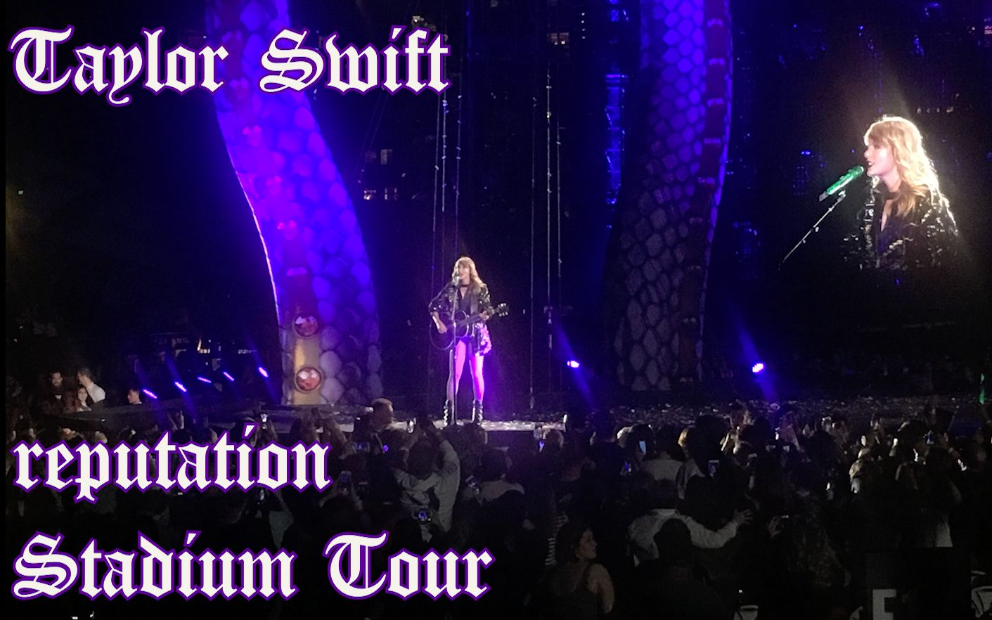 【Taylor Swift】【reputation Stadium Tour】如何治愈演唱会后遗症?答:再混剪一个演唱会视频!超燃reputation现场混剪哔哩哔哩bilibili