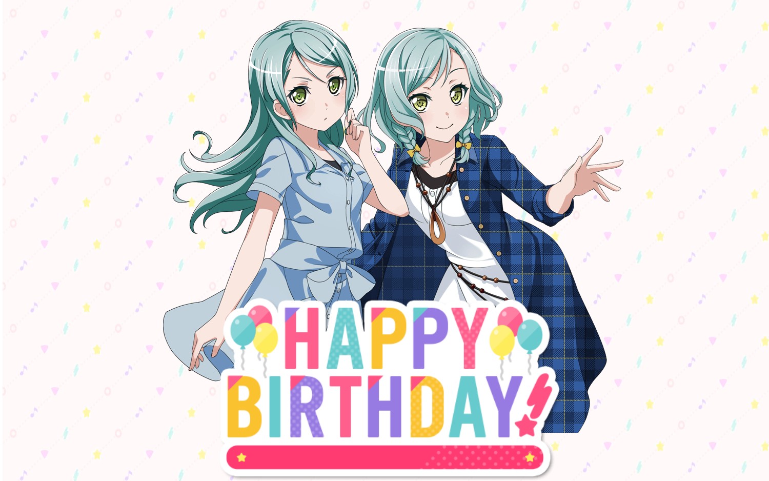 bangdream国服冰川双子生日特别对话