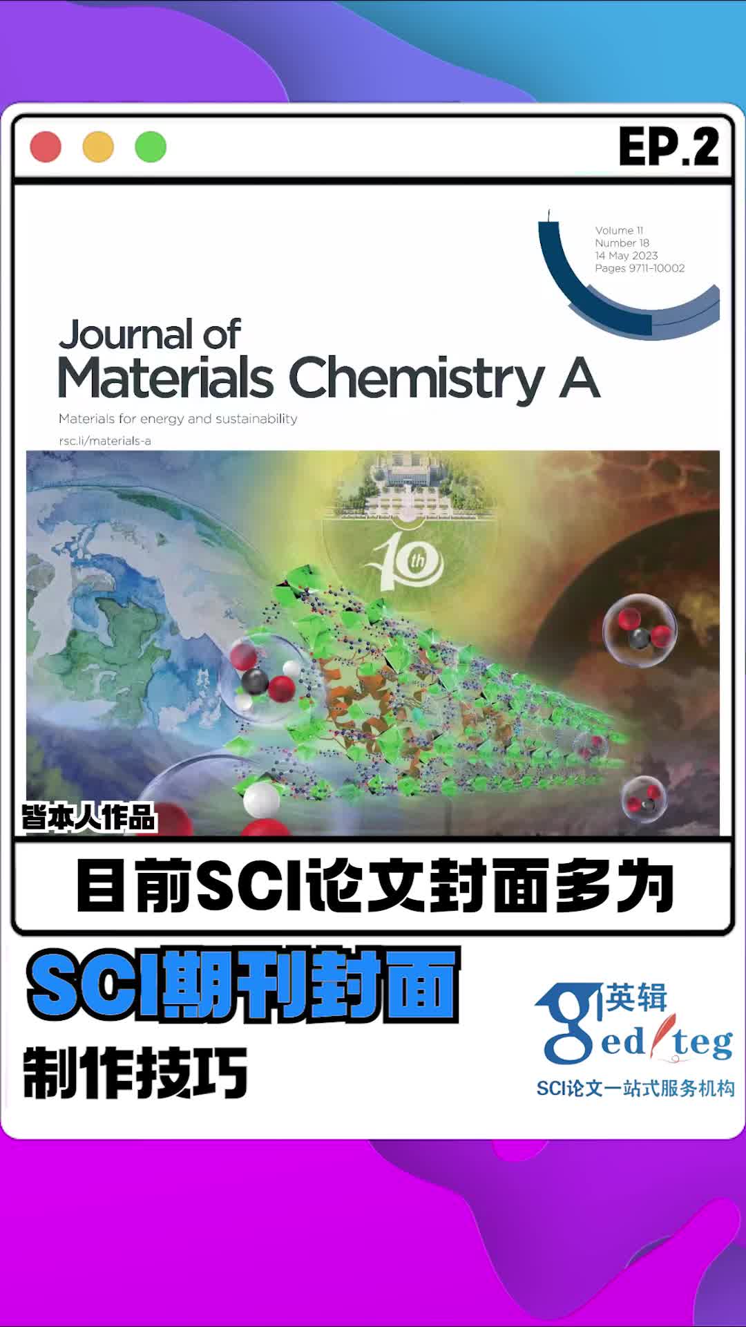 SCI期刊封面图制作思路哔哩哔哩bilibili