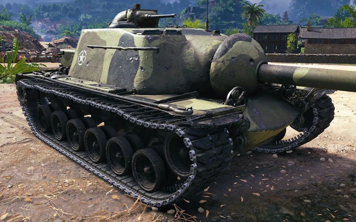 t110e3 - powerful td - world of tanks_哔哩哔哩_bilibili