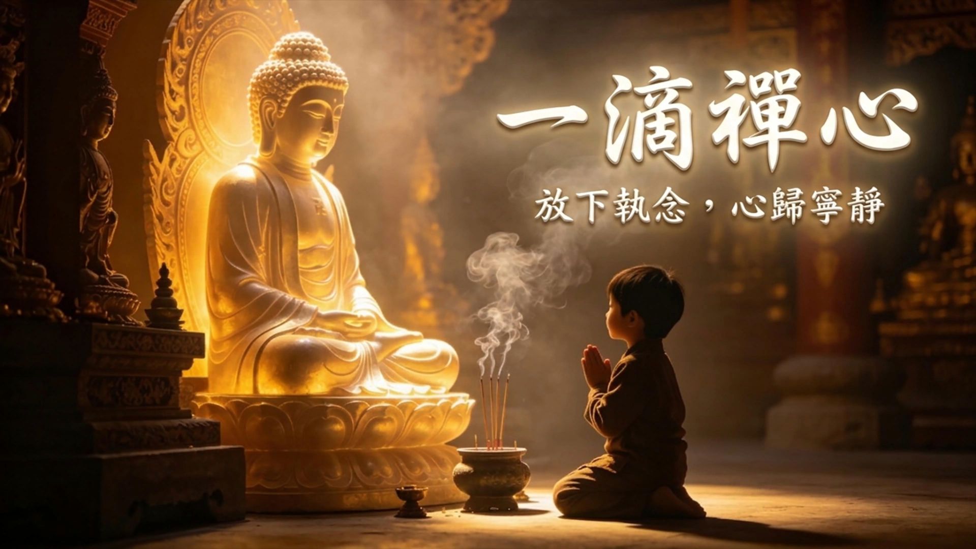 《一滴禅心》｜面对痛苦，听这一首就够了《放下执念，心归宁静》｜童声禅意治愈音乐