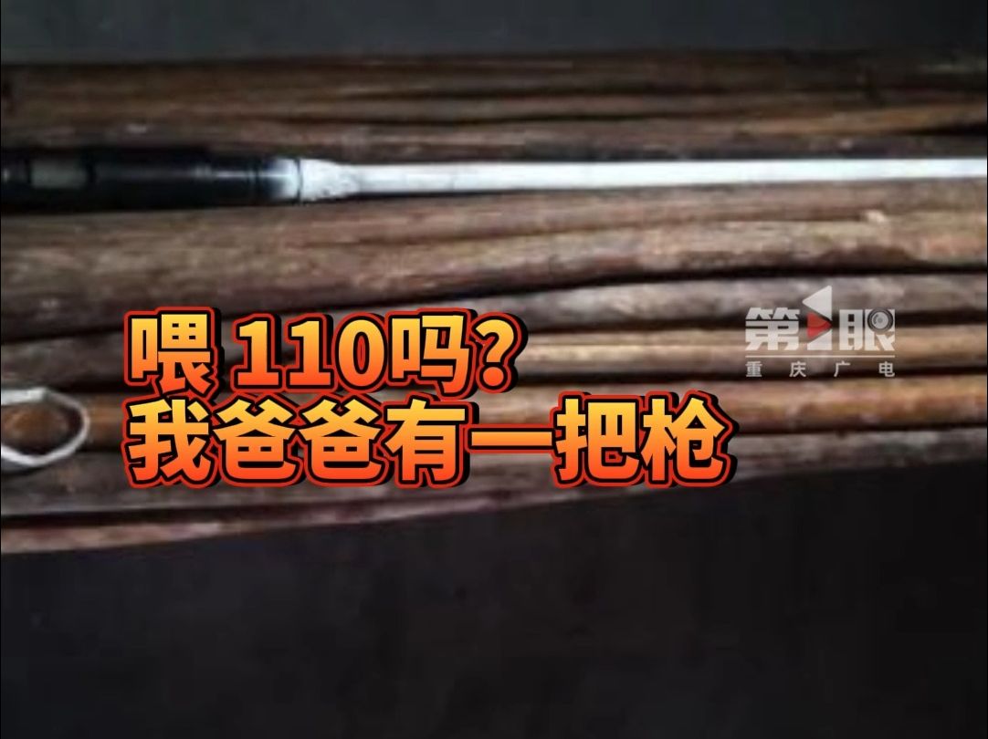 11岁儿子因厌学遭父亲训斥,随后举报父亲私藏枪支,警方果真在其家中查获一把射钉枪!哔哩哔哩bilibili