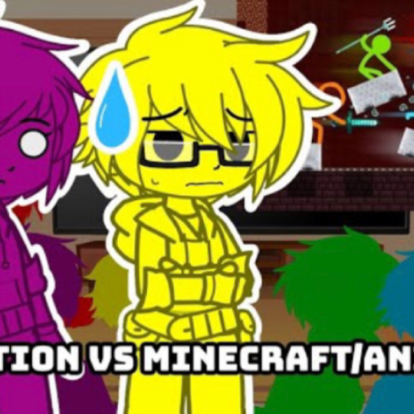 UNDERTALE AU reacts to Animation vs. Minecraft Shorts EP 1 & 2_哔哩哔哩_bilibili