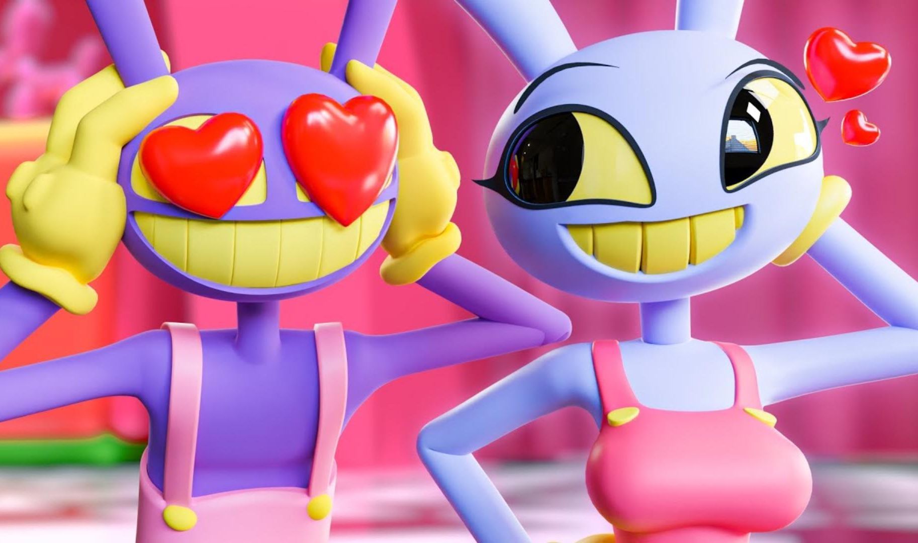 神奇数字马戏团:神奇数字马戏团怎么出现了一个兔子美女呀!