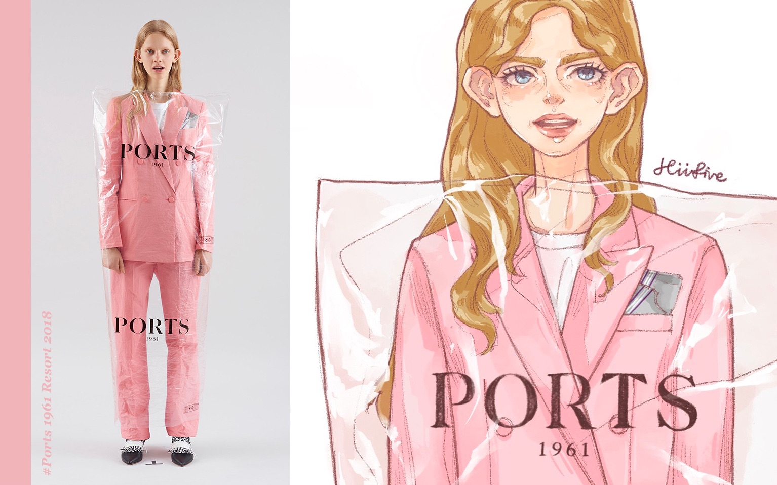 【Procreate】【Ports 1961】给大家画一个塑料袋套小仙女哔哩哔哩bilibili