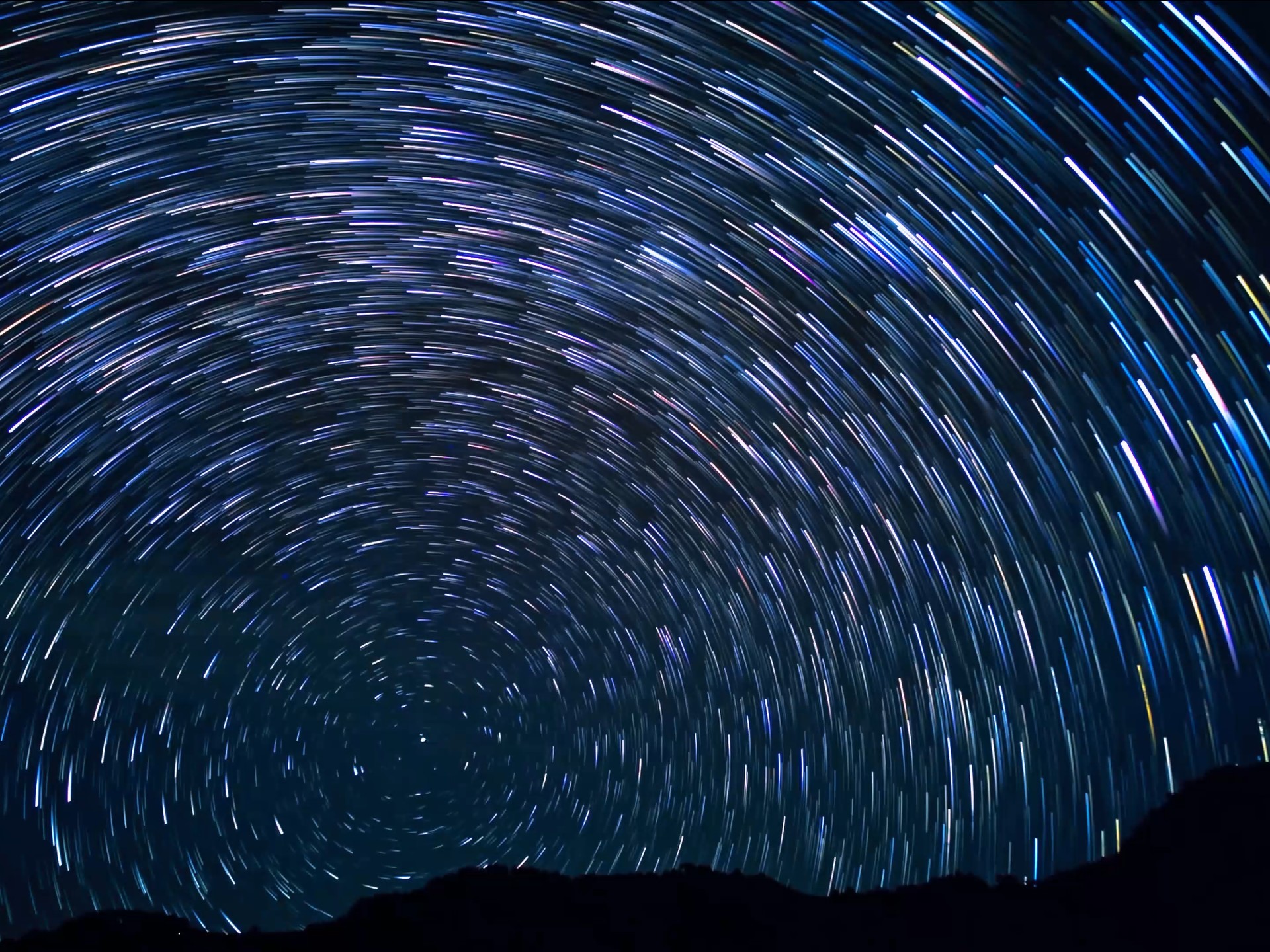 3个小时换来了10秒的星轨
