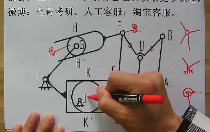 [图]河北工业大学机械原理与机械设计专题班视频试听课科目代码821(七哥考研)