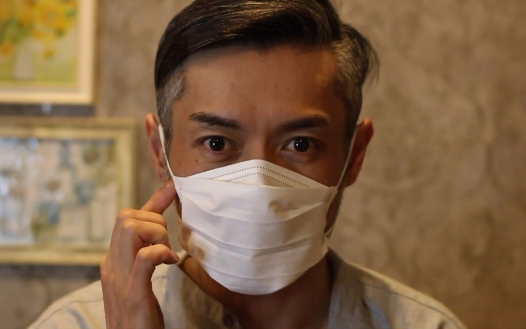 日本大叔教你口罩防疫加强和提高颜值的技巧~小改造大效果~_哔哩哔哩