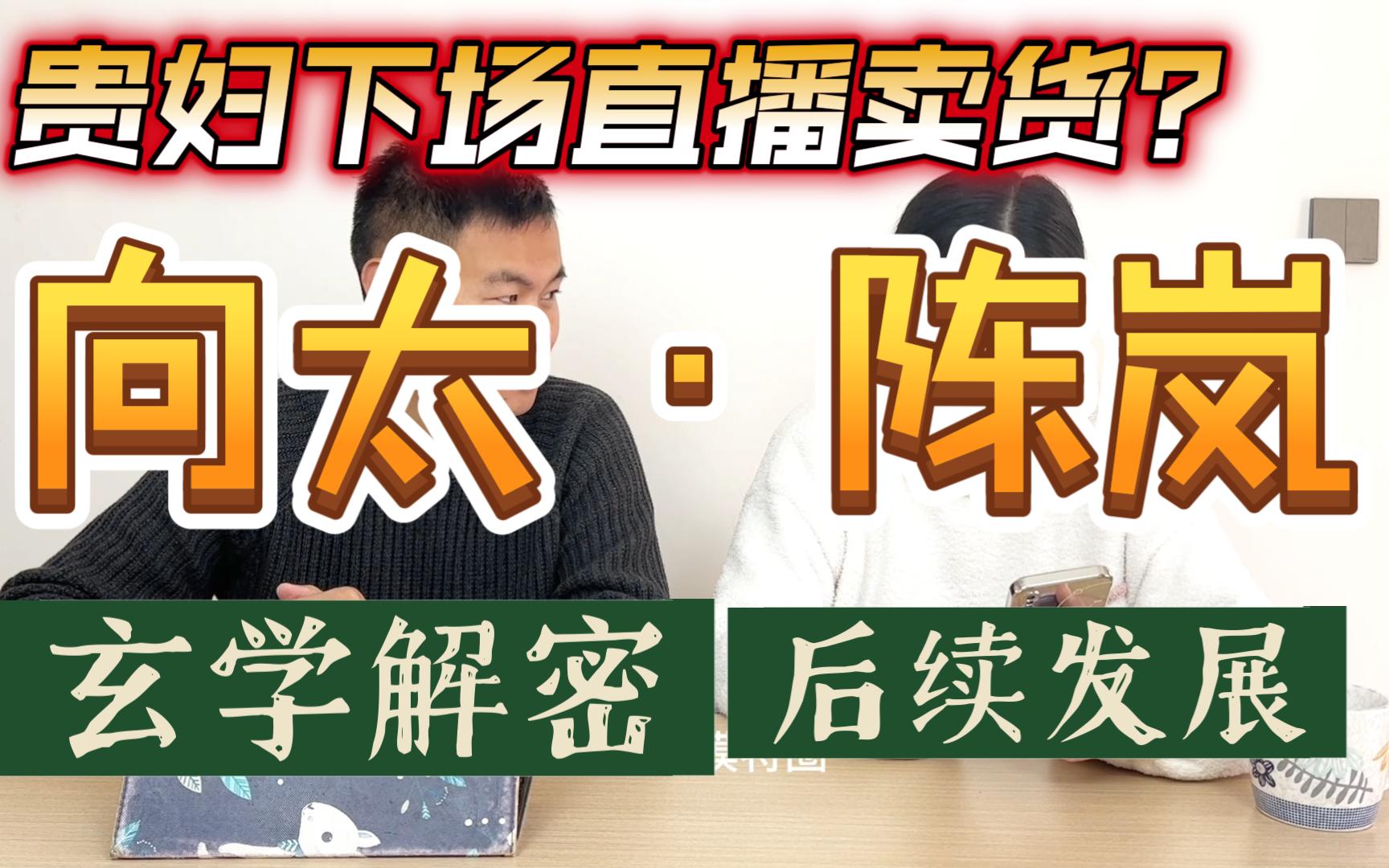 向太陈岚,直播卖货?玄学解密!哔哩哔哩bilibili