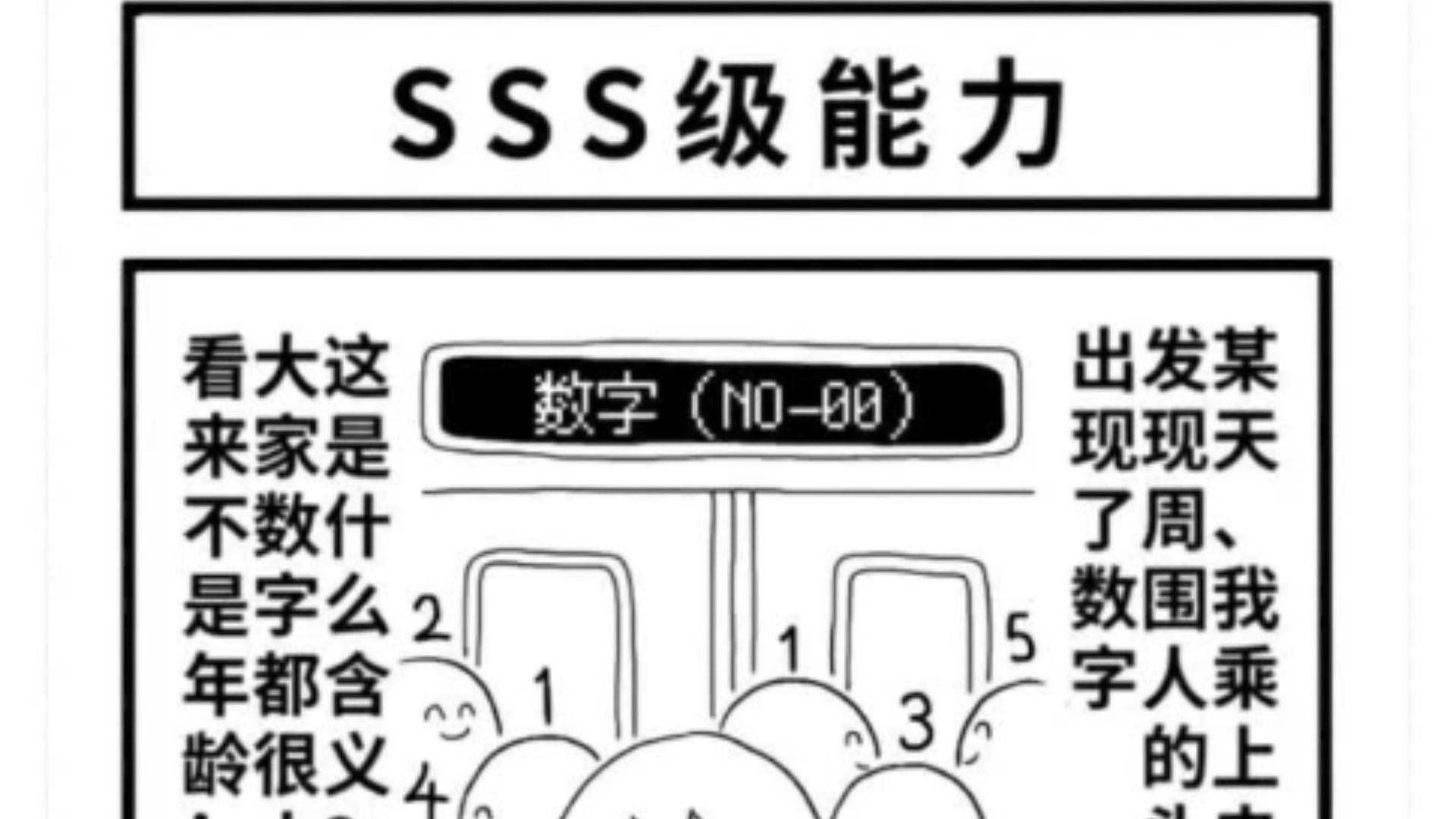 头顶头代表数字几