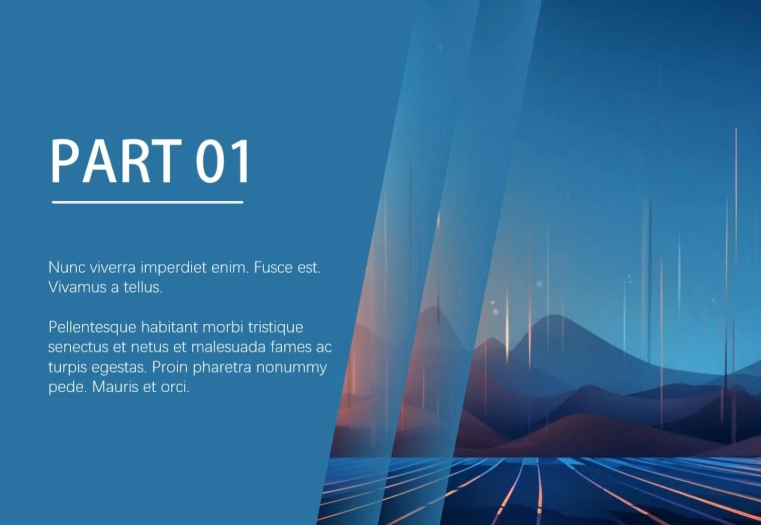 ppt倾斜高级感过渡页,这样做很丝滑