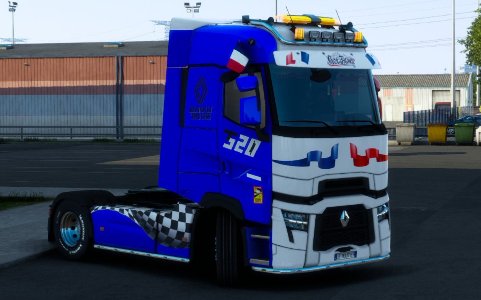 雷诺卡车进化 t high涂装征稿大赛