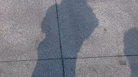 太阳下的影子 一个是我的 另一个也是我的