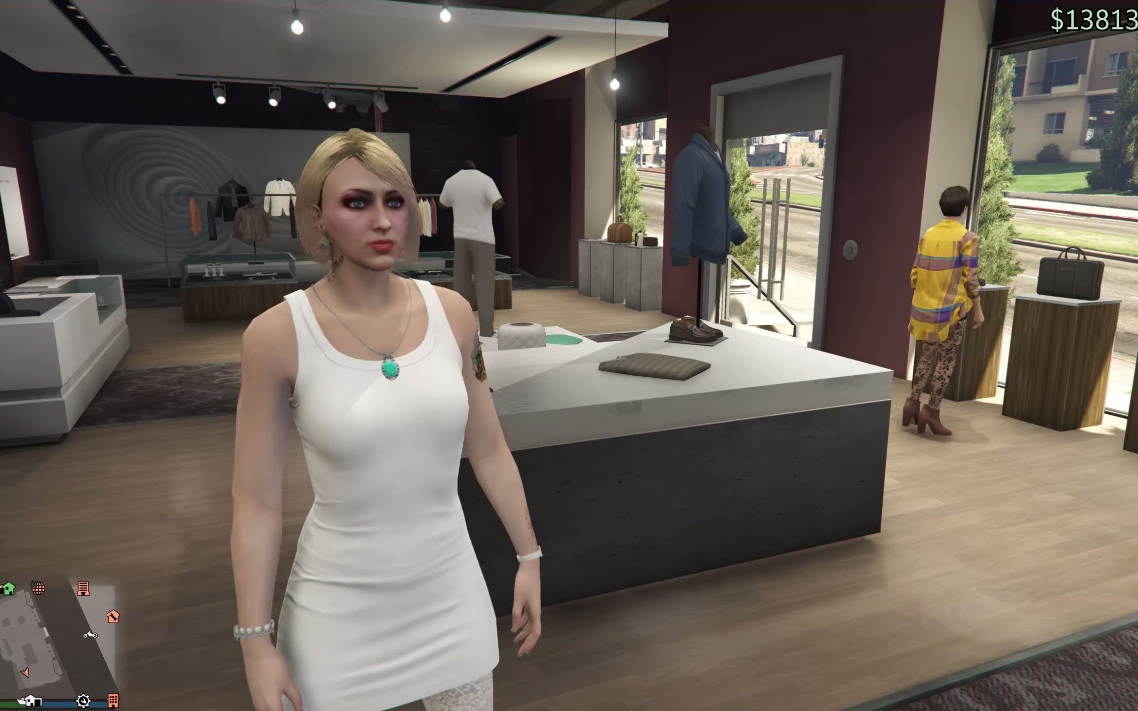 gtaonline现在丝袜可以混搭很多高跟了