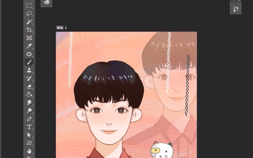 磨金石教育|教你制作卡通海报,当胡图图长大后