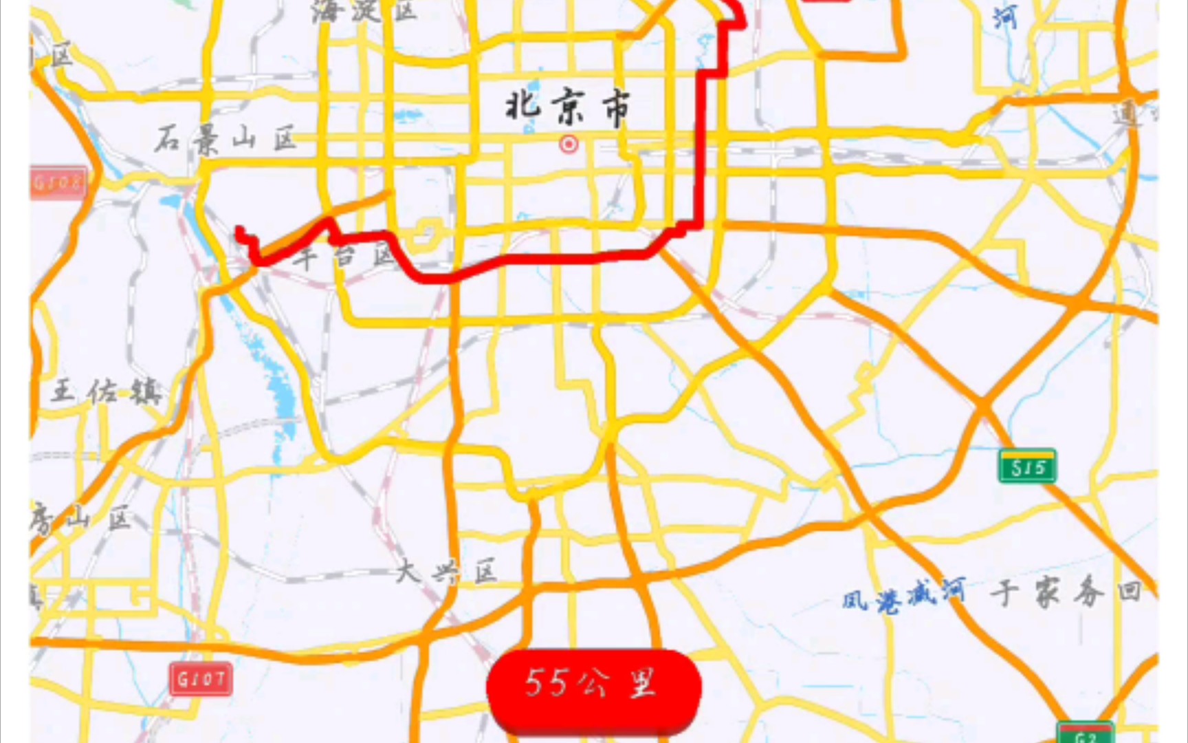 北京公交973路线路地图模拟哔哩哔哩bilibili