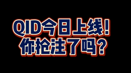 QID今日上线!你不会是最后一个知道的吧?评论区见识一下各位的排名和id叭 #qq #qid #靓号哔哩哔哩bilibili