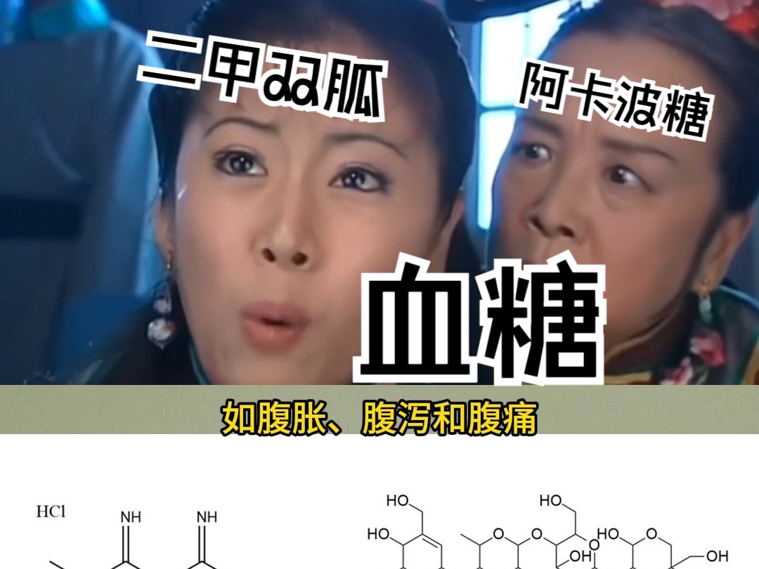 容嬷嬷教《药理学》47——抗高血糖药 二甲双胍 + 阿卡波糖哔哩哔哩bilibili